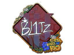Sticker | bLitz | Rio 2022 | Glitter