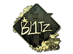 Sticker | bLitz | Rio 2022 | Gold