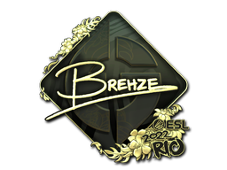 Sticker | Brehze | Rio 2022 | Gold