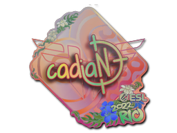 Sticker | cadiaN | Rio 2022 | Holo