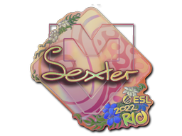 Sticker | dexter | Rio 2022 | Holo