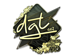 Sticker | dgt | Rio 2022 | Gold