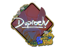 Sticker | dupreeh | Rio 2022 | Glitter