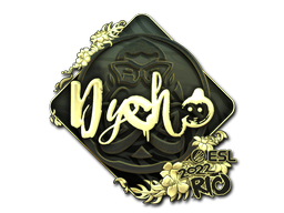 Sticker | Dycha | Rio 2022 | Gold