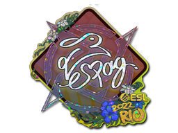 Sticker | es3tag | Rio 2022 | Glitter