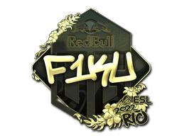 Sticker | F1KU | Rio 2022 | Gold