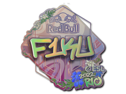 Sticker | F1KU | Rio 2022 | Holo