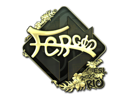 Sticker | fer | Rio 2022 | Gold