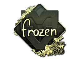 Sticker | frozen | Rio 2022 | Gold