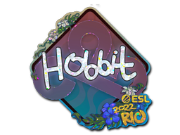 Sticker | Hobbit | Rio 2022 | Glitter