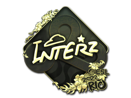 Sticker | interz | Rio 2022 | Gold