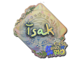 Sticker | isak | Rio 2022 | Holo