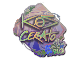 Sticker | KSCERATO | Rio 2022 | Holo