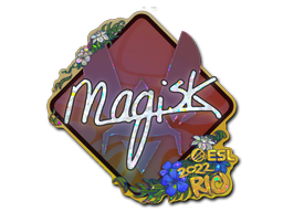 Sticker | Magisk | Rio 2022 | Glitter