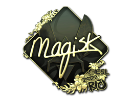 Sticker | Magisk | Rio 2022 | Gold