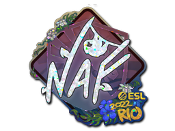 Sticker | NAF | Rio 2022 | Glitter