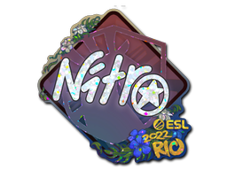 Sticker | nitr0 | Rio 2022 | Glitter