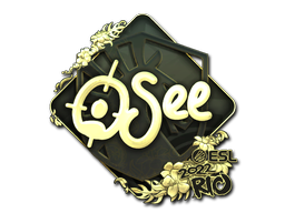 Sticker | oSee | Rio 2022 | Gold