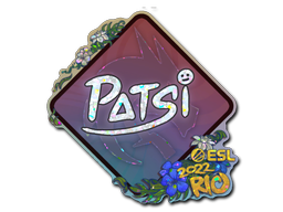 Sticker | Patsi | Rio 2022 | Glitter
