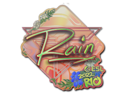 Sticker | rain | Rio 2022 | Holo