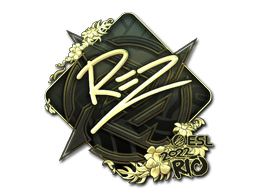 Sticker | REZ | Rio 2022 | Gold