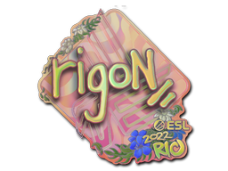 Sticker | rigoN | Rio 2022 | Holo