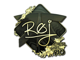 Sticker | roeJ | Rio 2022 | Gold