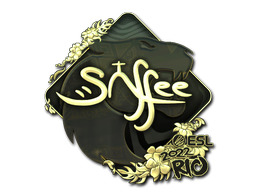 Sticker | saffee | Rio 2022 | Gold
