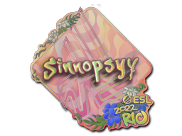 Sticker | sinnopsyy | Rio 2022 | Holo