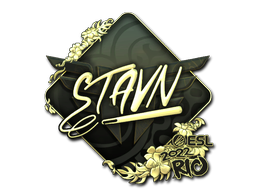 Sticker | stavn | Rio 2022 | Gold