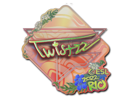 Sticker | Twistzz | Rio 2022 | Holo