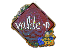 Sticker | v4lde | Rio 2022 | Glitter