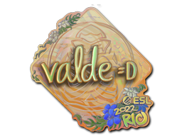 Sticker | v4lde | Rio 2022 | Holo