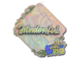 Sticker | w0nderful | Rio 2022 | Holo
