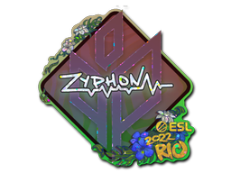 Sticker | Zyphon | Rio 2022 | Glitter