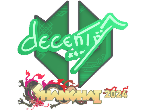 Sticker | decenty | Shanghai 2024 | Default