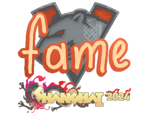 Sticker | fame | Shanghai 2024 | Default
