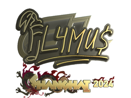 Sticker | FL4MUS | Shanghai 2024 | Gold