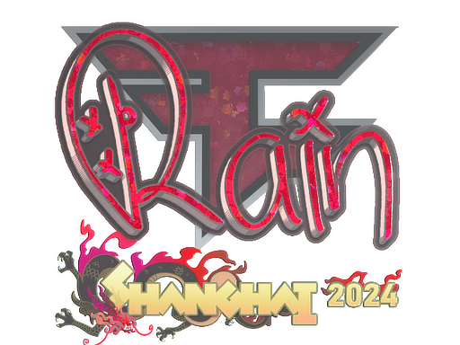 Sticker | rain | Shanghai 2024 | Glitter