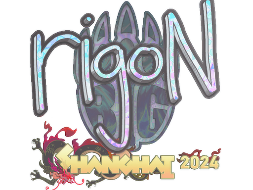Sticker | rigoN | Shanghai 2024 | Holo