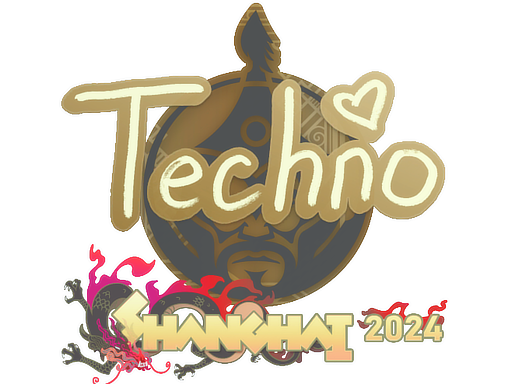 Sticker | Techno4K | Shanghai 2024 | Default