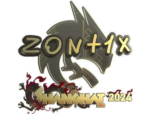 Sticker | zont1x | Shanghai 2024 | Gold
