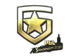 Sticker | Gambit Gaming | Stockholm 2021 | Gold