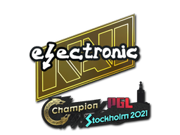 Sticker | electroNic | Stockholm 2021 | Default