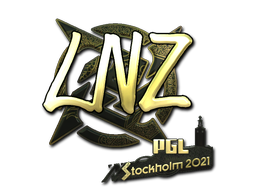 Sticker | LNZ | Stockholm 2021 | Gold