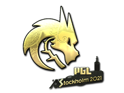 Sticker | Team Spirit | Stockholm 2021 | Gold