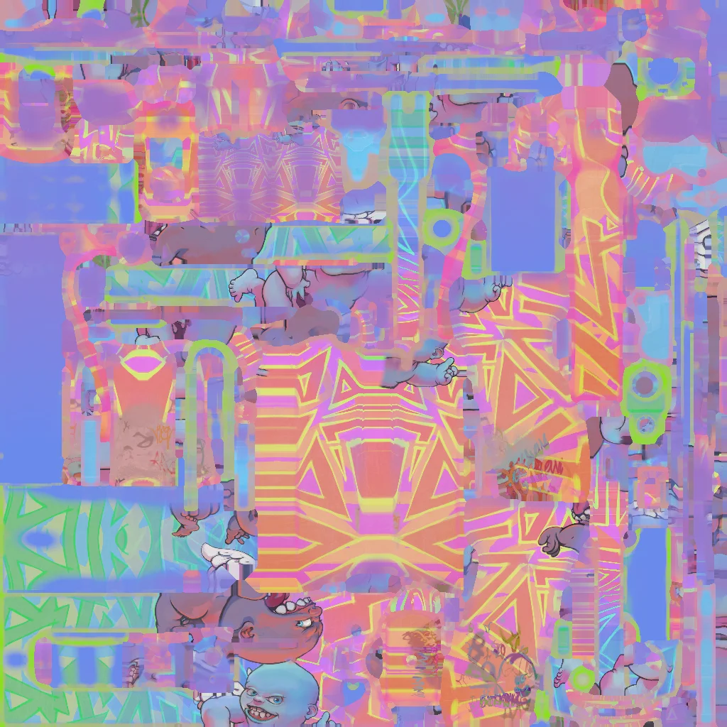 Textura da pintura
